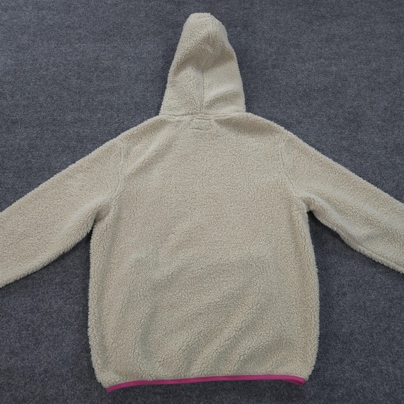 Chubbies Hoodie Mens Medium White The Snow Day Sherpa Fleece Pullover Kangaroo - Picture 6 of 11